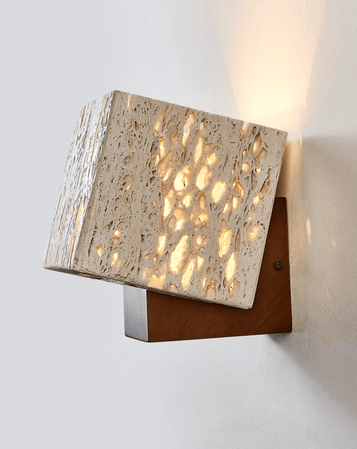 Cavora Travertine Glow Wall Sconce - Vakkerlight