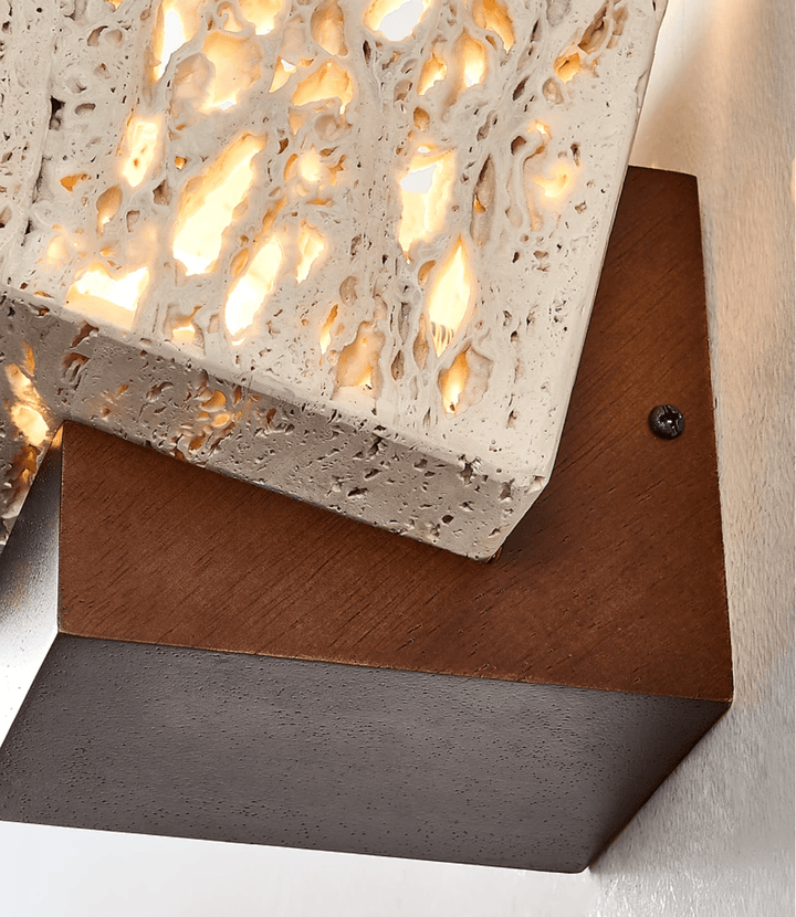 Cavora Travertine Glow Wall Sconce - Vakkerlight