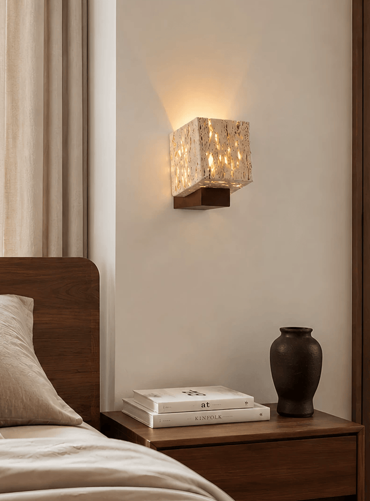 Cavora Travertine Glow Wall Sconce - Vakkerlight