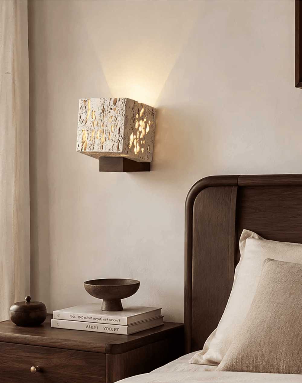 Cavora Travertine Glow Wall Sconce - Vakkerlight