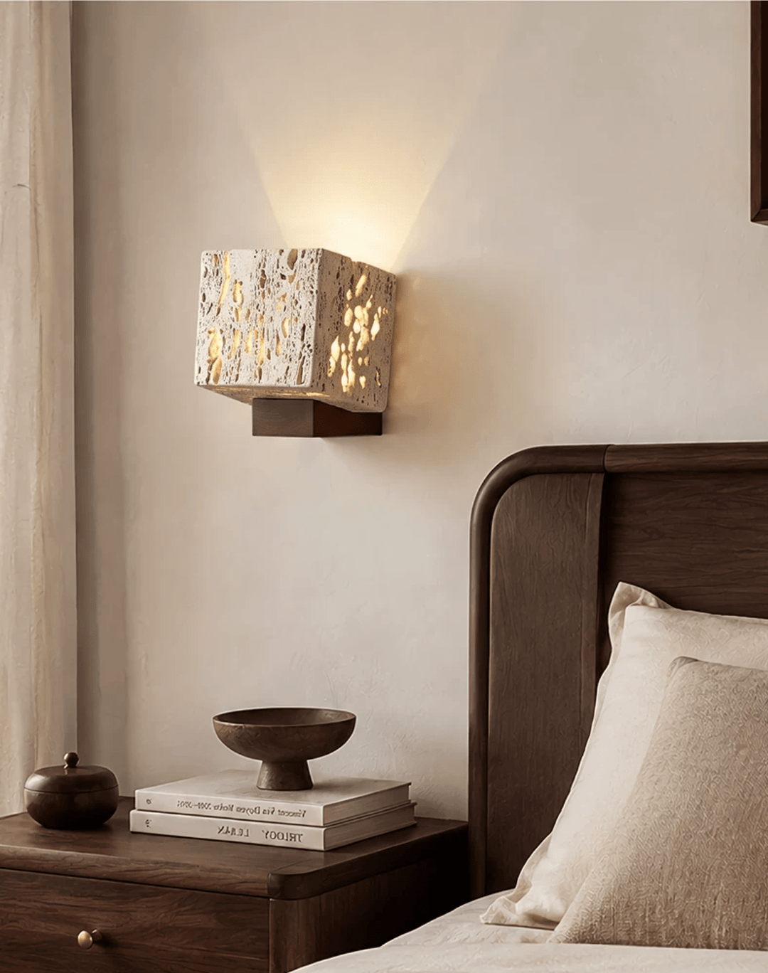Cavora Travertine Glow Wall Sconce - Vakkerlight