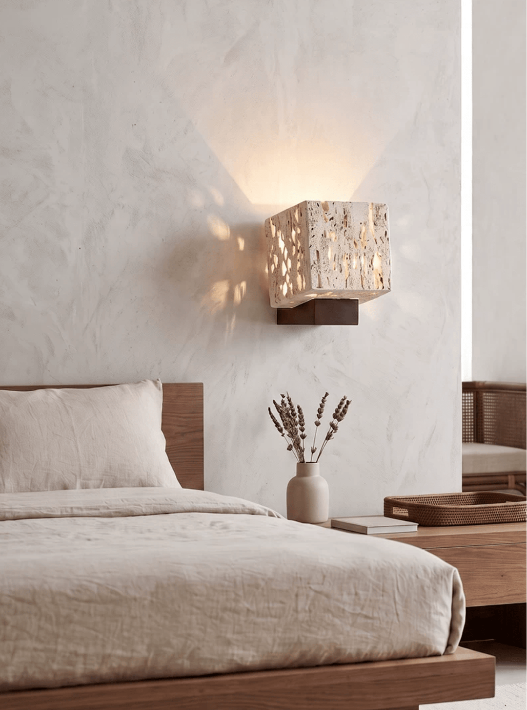 Cavora Travertine Glow Wall Sconce - Vakkerlight