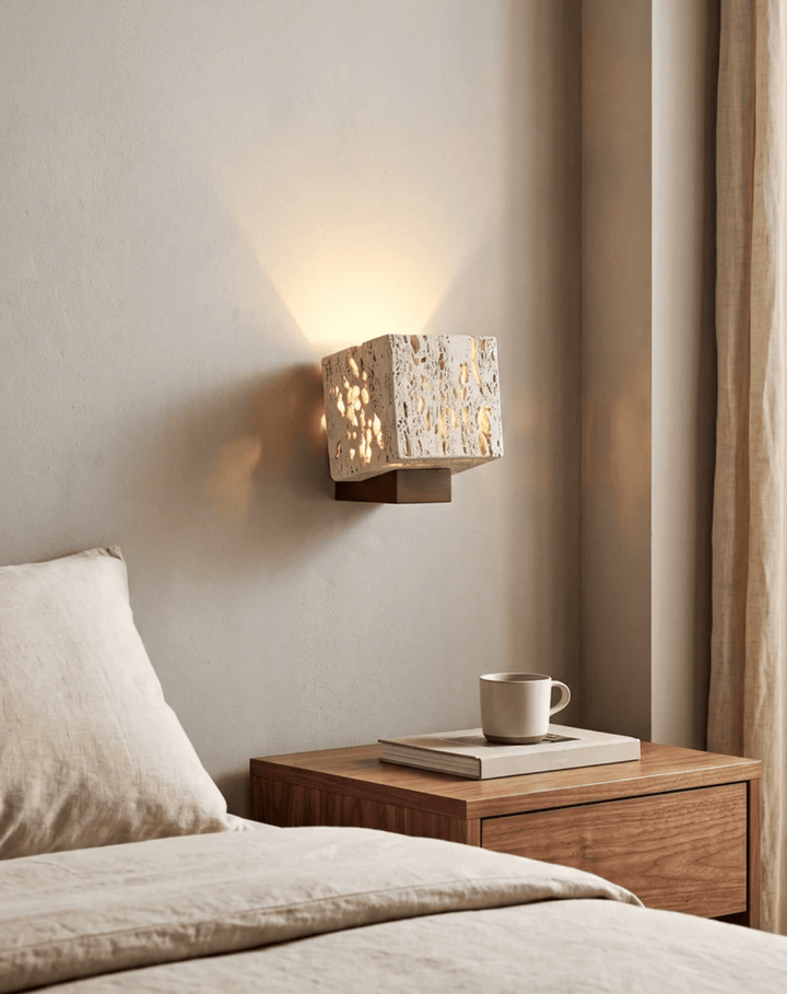 Cavora Travertine Glow Wall Sconce - Vakkerlight