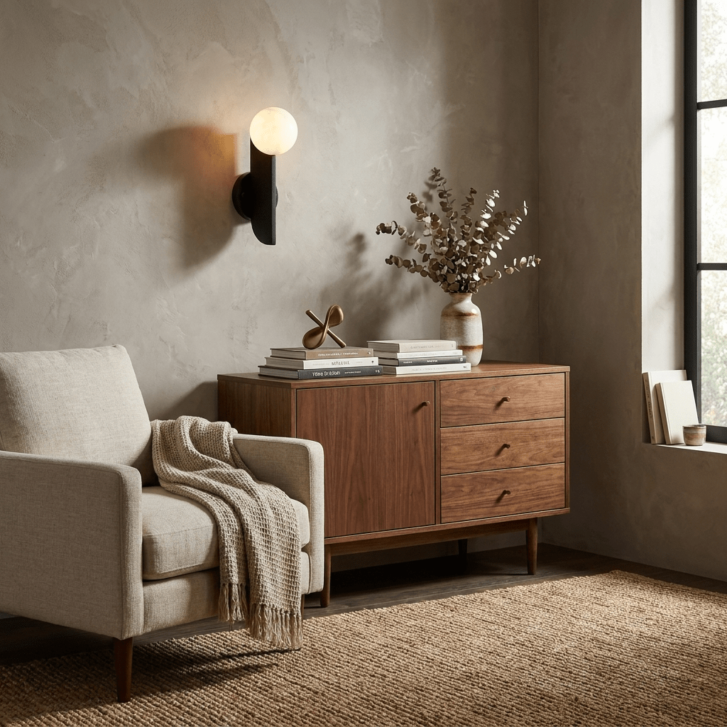 Solvara Alabaster Orb Wall Sconce - Vakkerlight