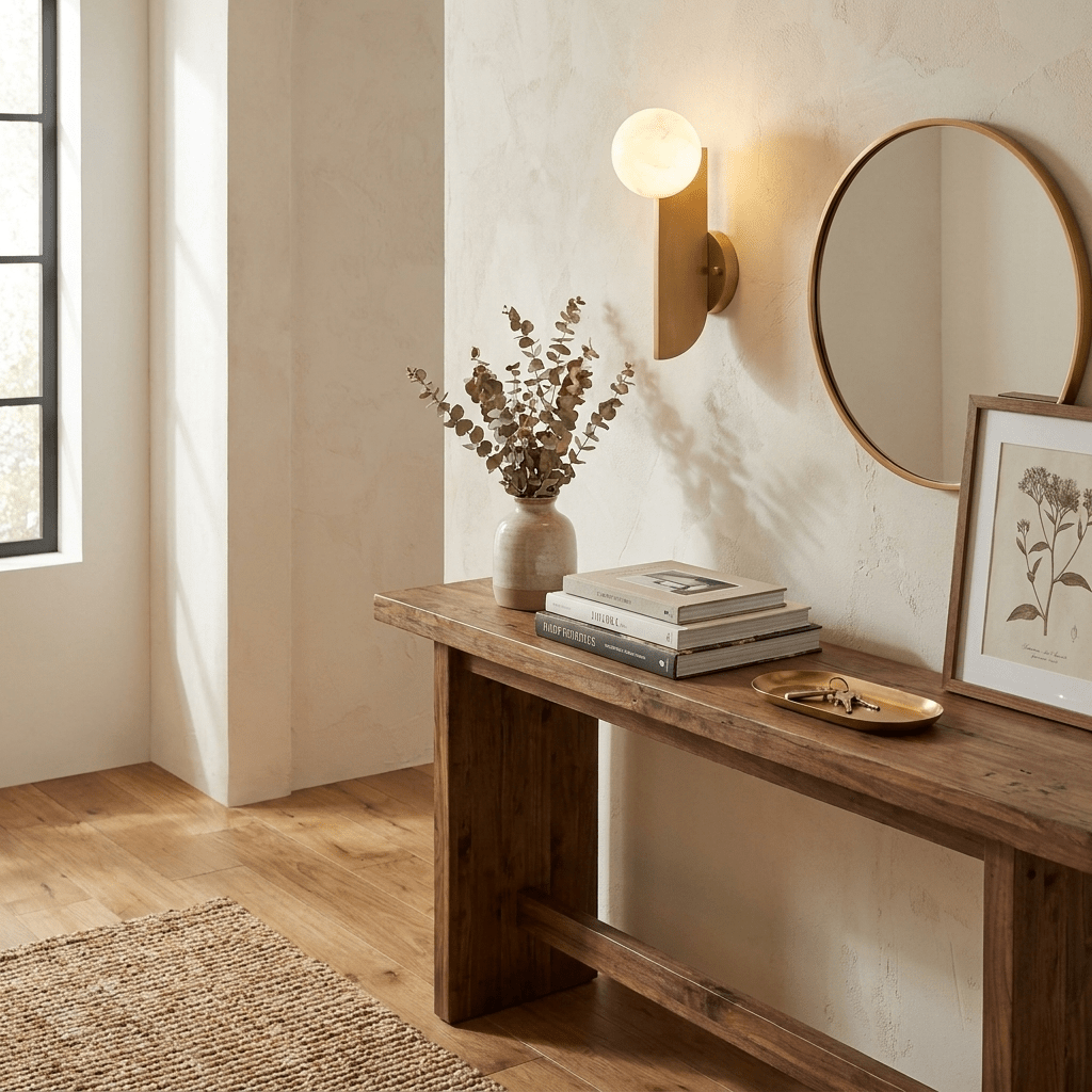 Solvara Alabaster Orb Wall Sconce - Vakkerlight
