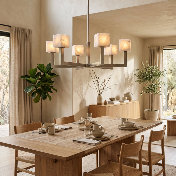 Solvenne Alabaster Chandelier