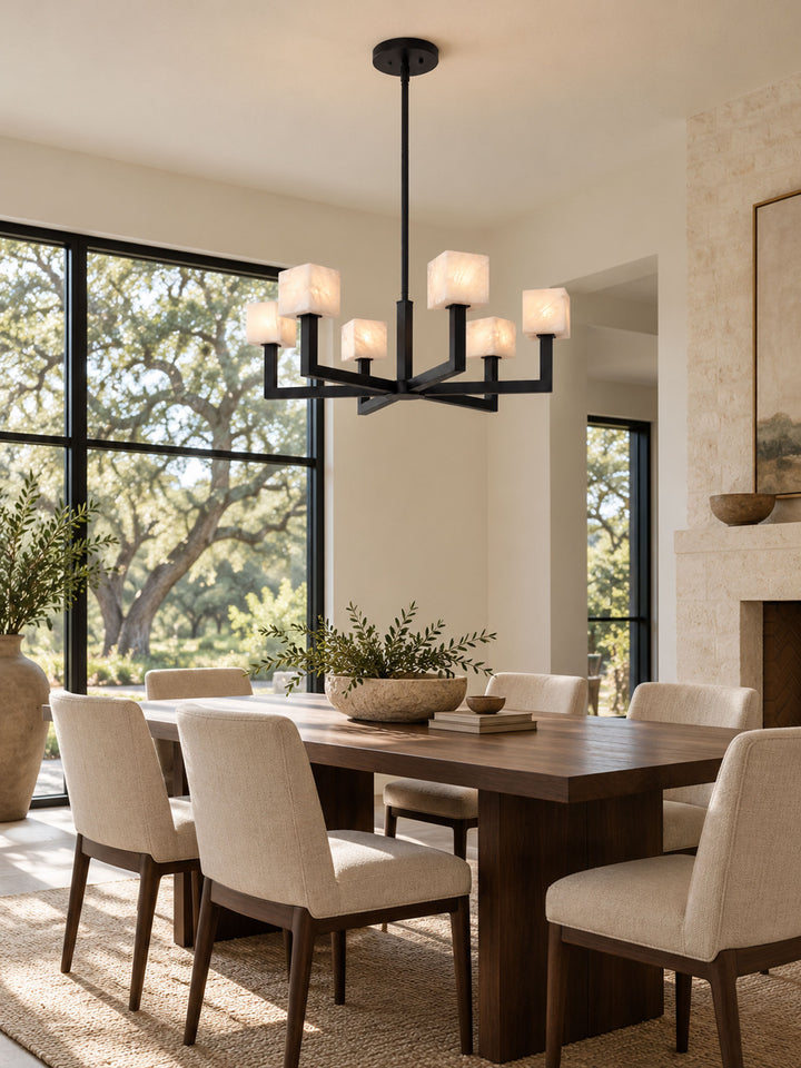 Solvenne Alabaster Chandelier