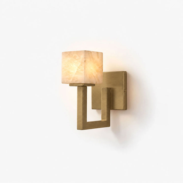 Solvenne Alabaster Wall Sconce