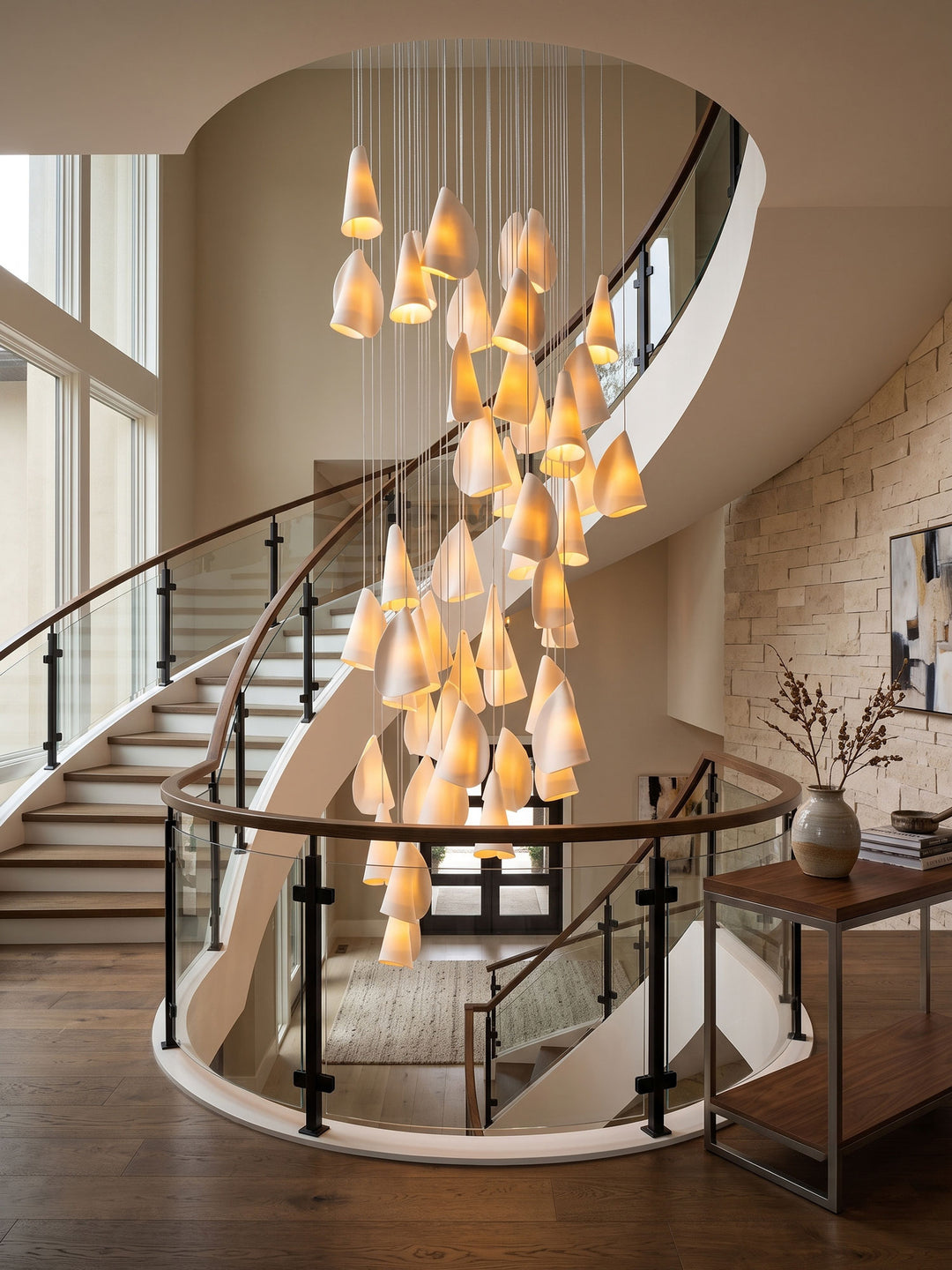 Sonora Ceramics Chandelier