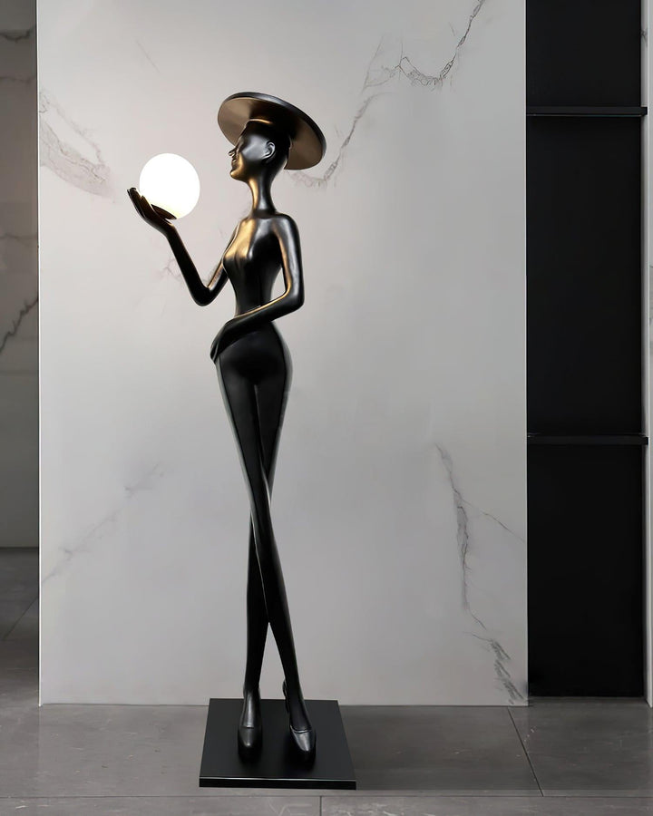 Sophia Elegance Sculpture Floor Lamp - Vakkerlight