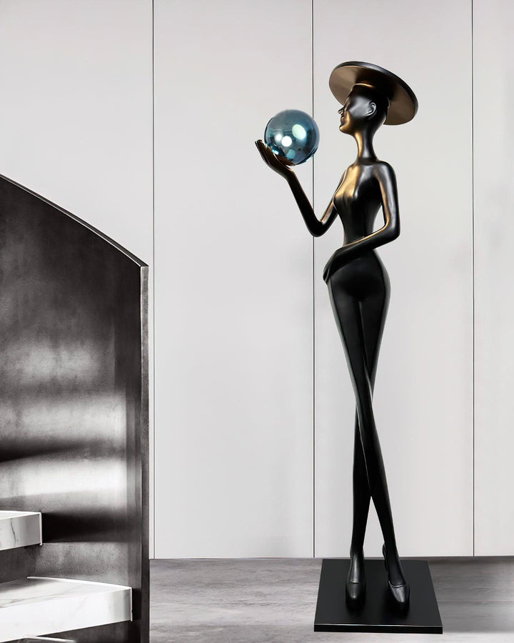 Sophia Elegance Sculpture Floor Lamp - Vakkerlight