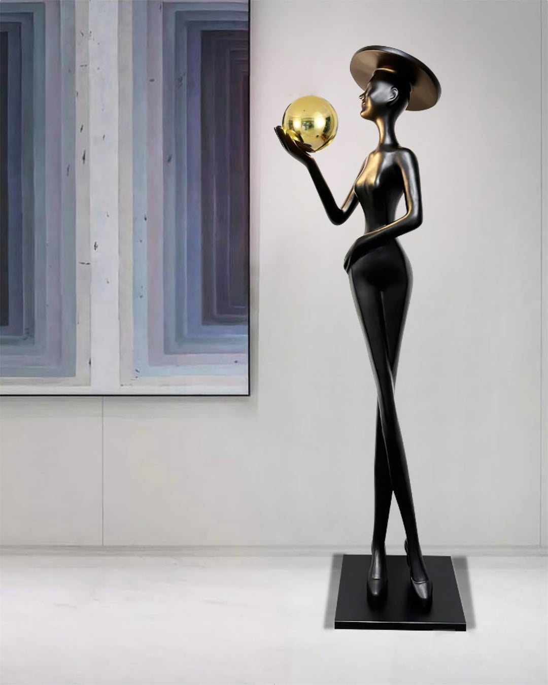 Sophia Elegance Sculpture Floor Lamp - Vakkerlight