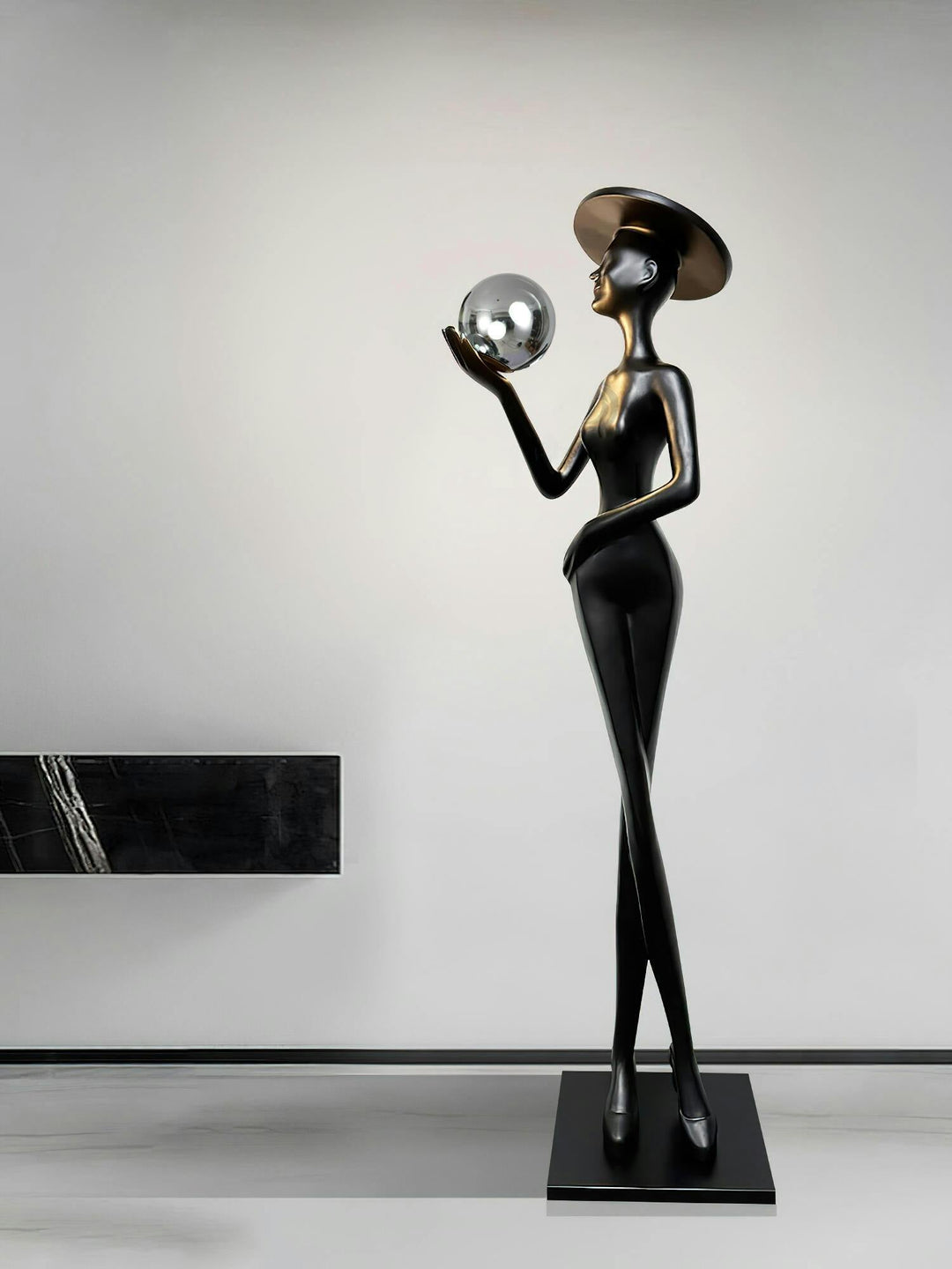 Sophia Elegance Sculpture Floor Lamp - Vakkerlight