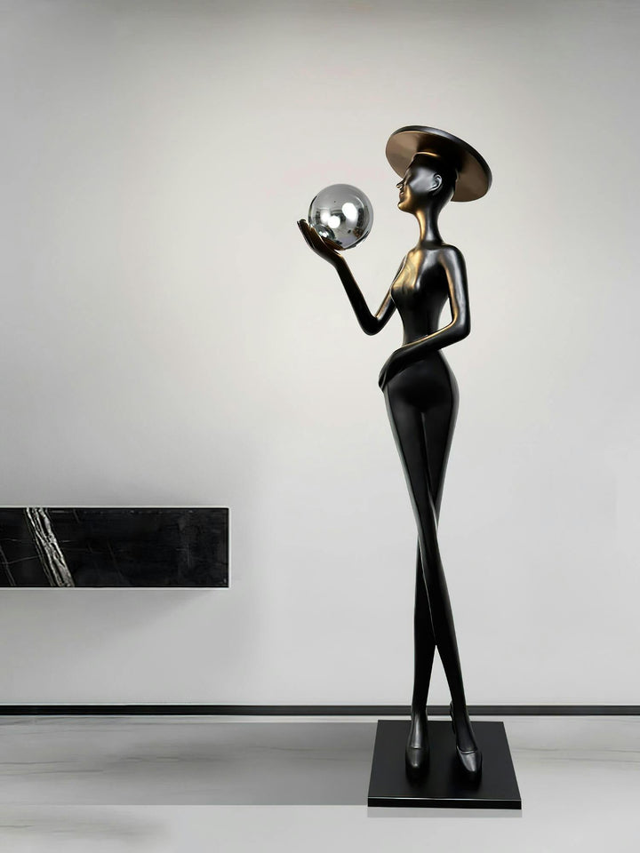 Sophia Elegance Sculpture Floor Lamp - Vakkerlight