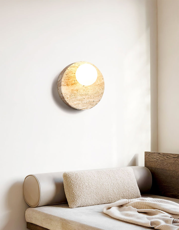 Sorella Travertine Sconce - Vakkerlight