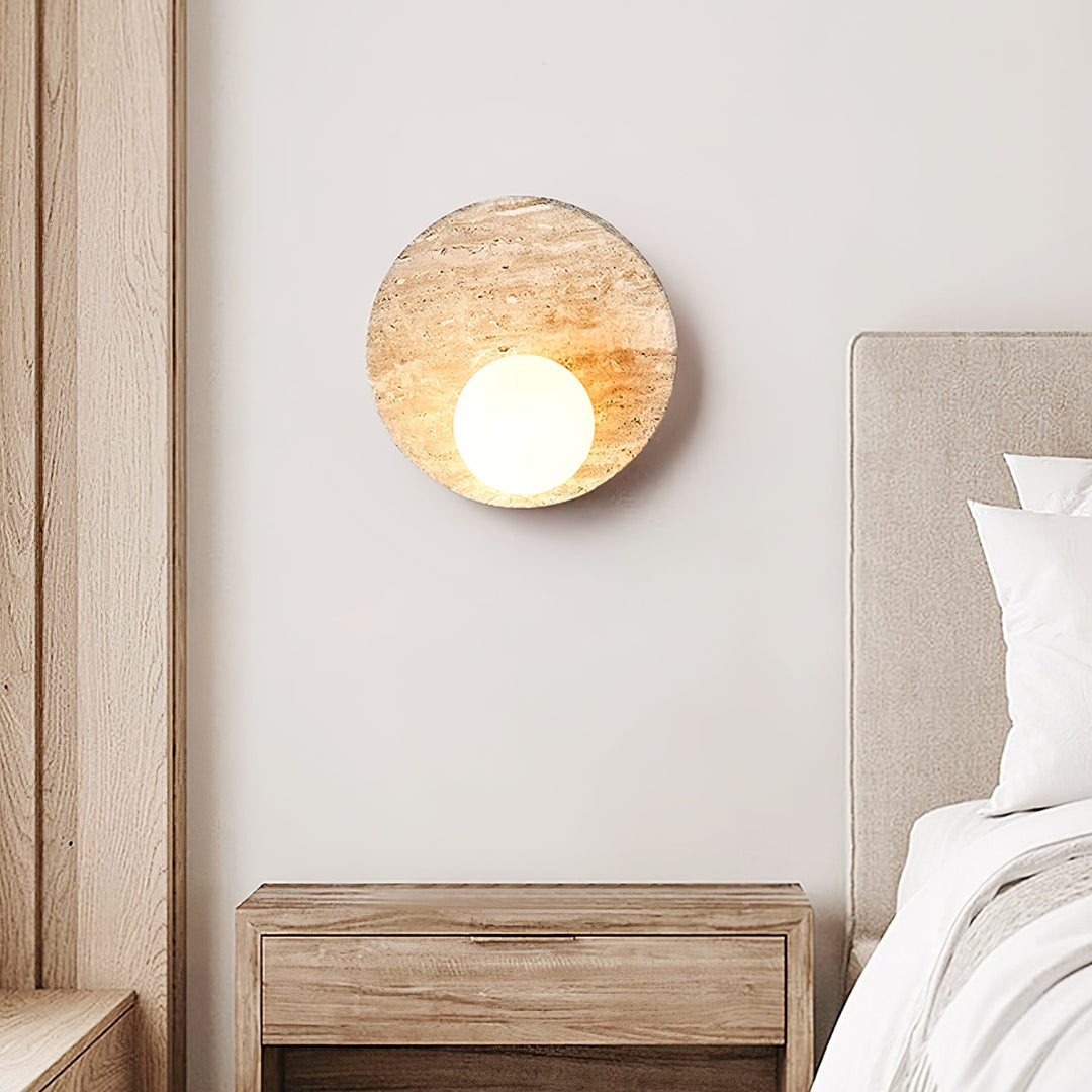 Sorella Travertine Sconce - Vakkerlight