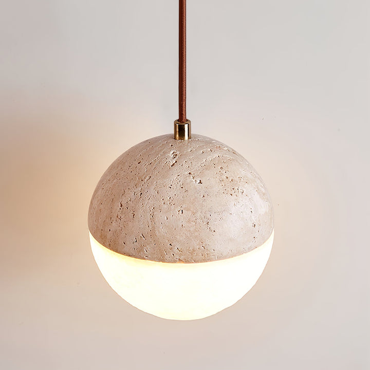 Soren Travertine Pendant Light - Vakkerlight