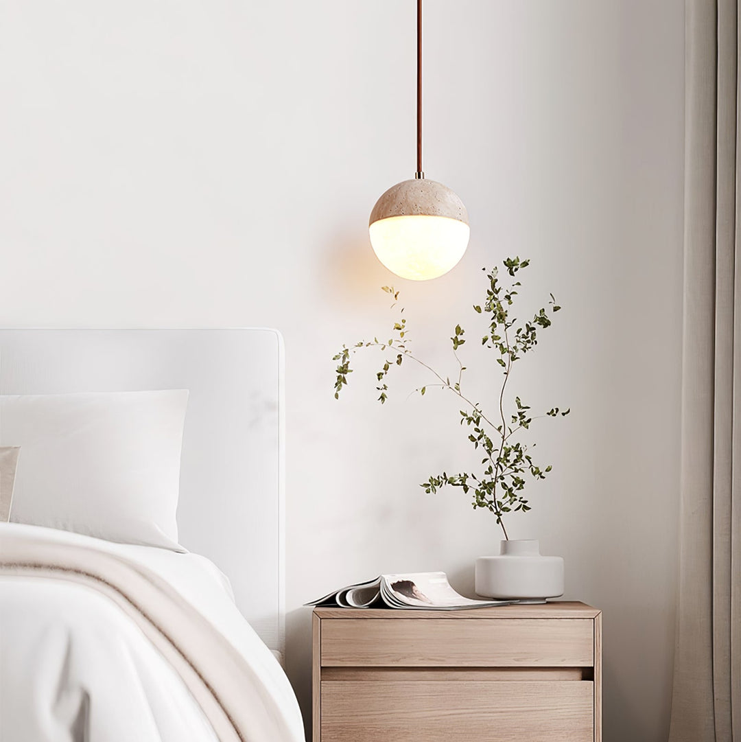 Soren Travertine Pendant Light - Vakkerlight