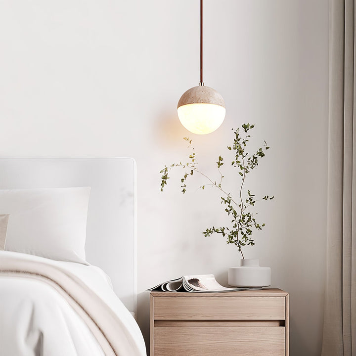 Soren Travertine Pendant Light - Vakkerlight