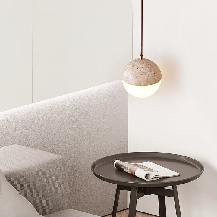 Soren Travertine Pendant Light - Vakkerlight