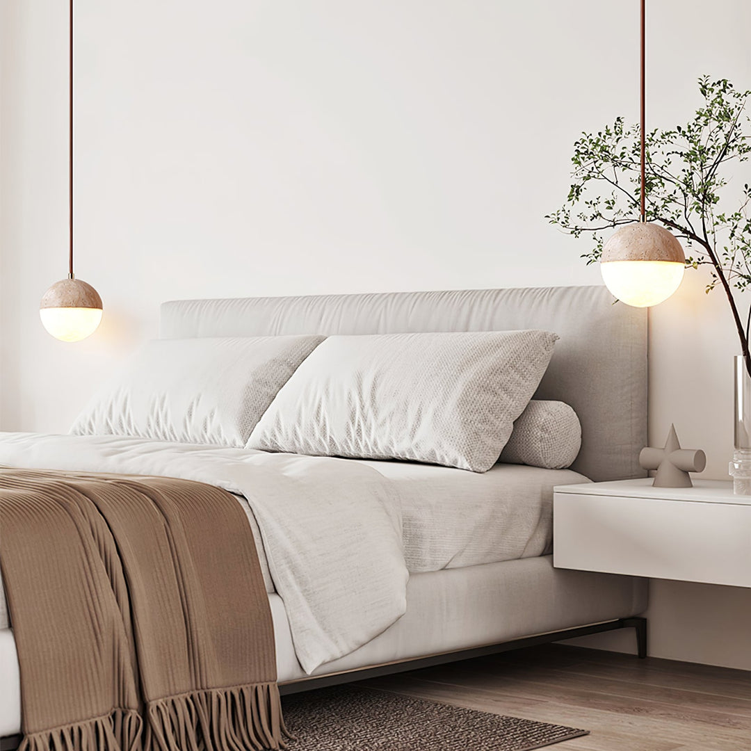 Soren Travertine Pendant Light - Vakkerlight