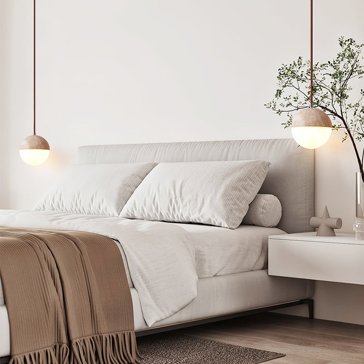 Soren Travertine Pendant Light - Vakkerlight