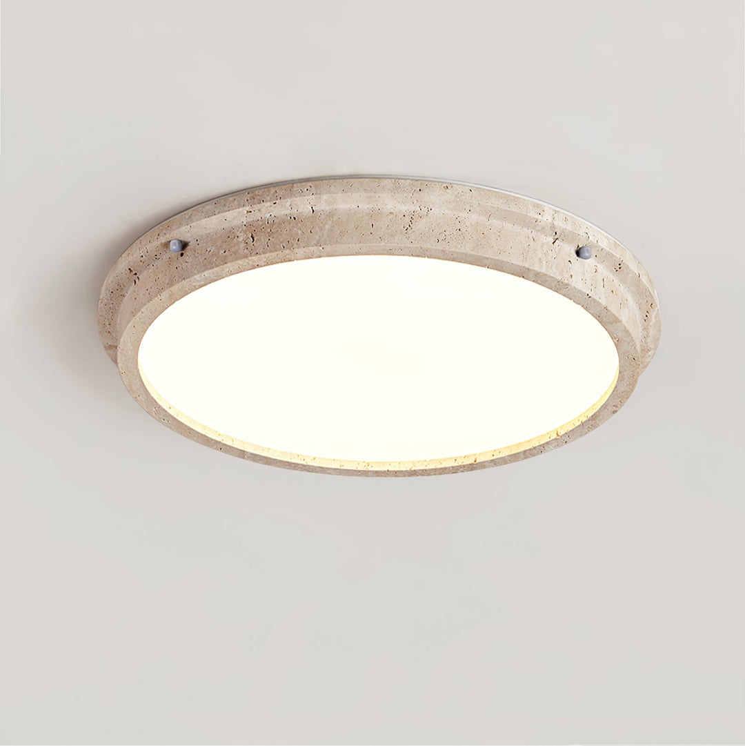 Soren Travertine Ceiling Lamp - Vakkerlight