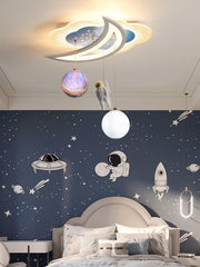 Space Astronaut Star Ceiling Lamp - Vakkerlight