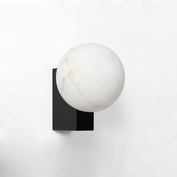 Spanish Alabaster Globe Wall Sconce