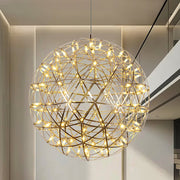 Gold Spark Ball Pendant Light - Vakkerlight