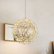 Gold Spark Ball Pendant Light - Vakkerlight