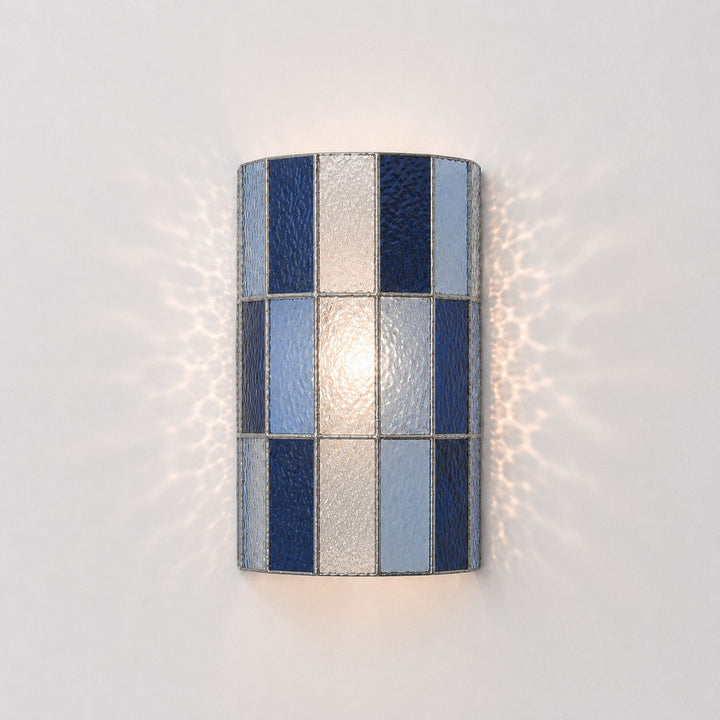 Spectra Faceted Glass Wall Sconce