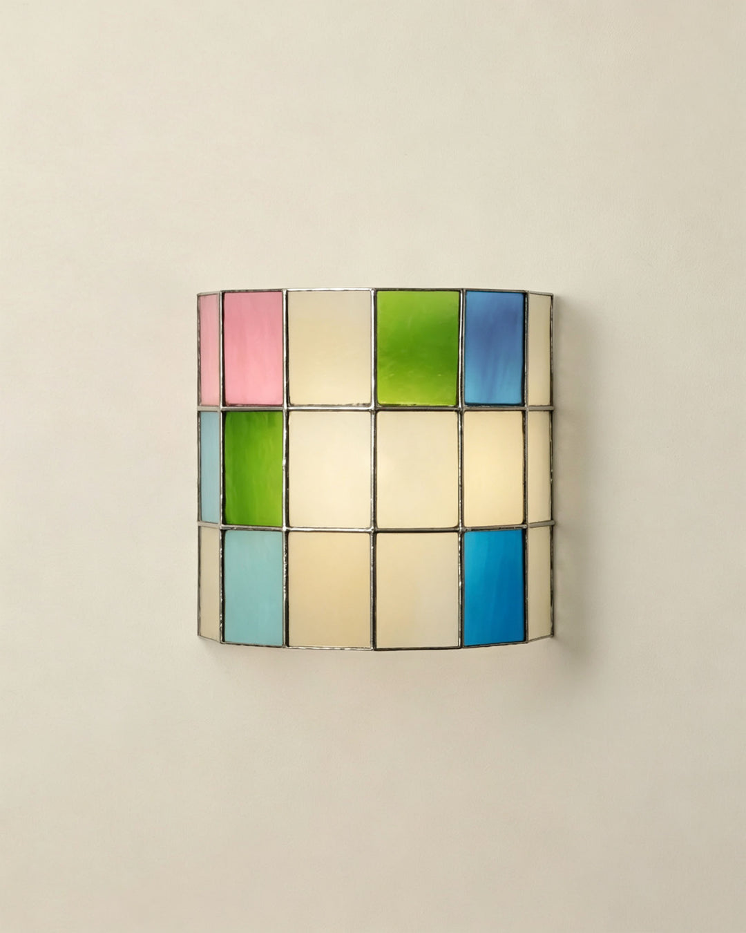 Spectra Faceted Glass Wall Sconce