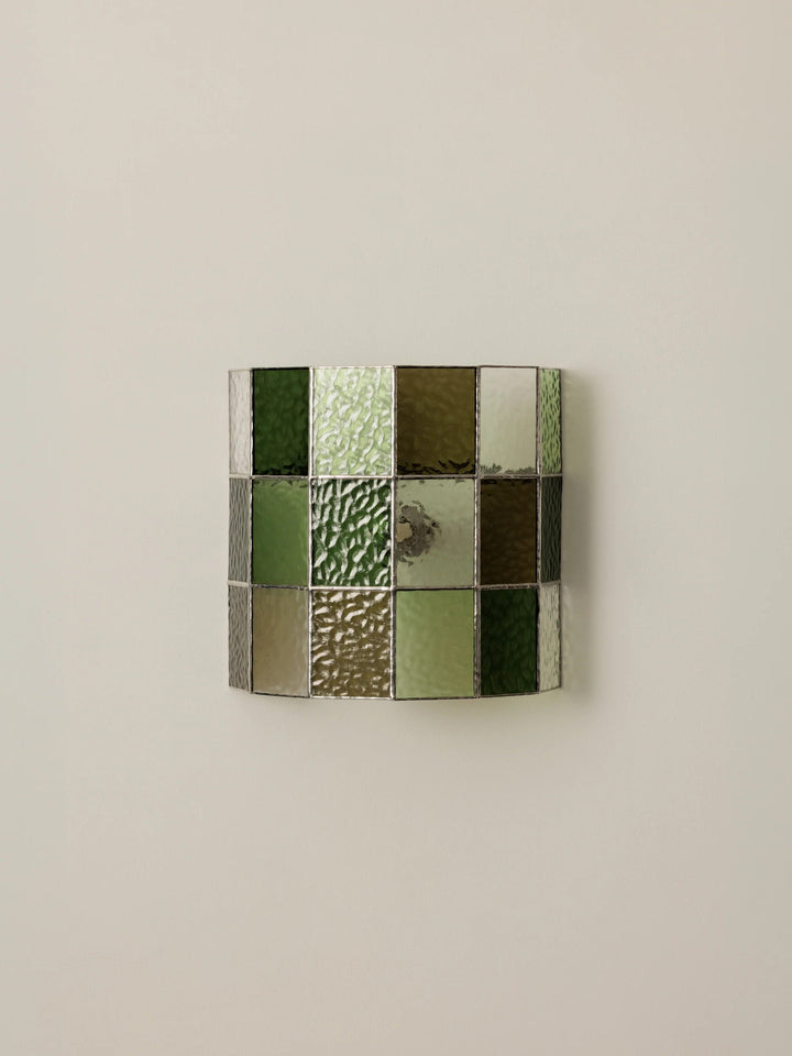 Spectra Faceted Glass Wall Sconce