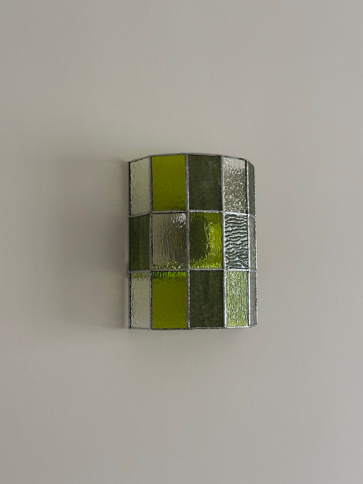 Spectra Faceted Glass Wall Sconce