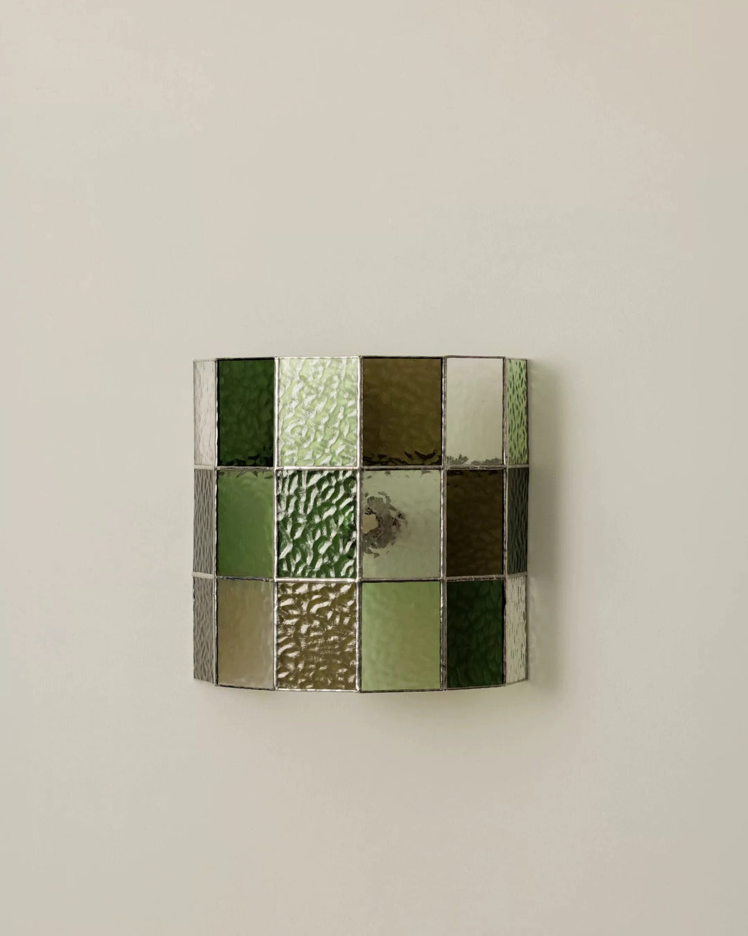 Spectra Faceted Glass Wall Sconce