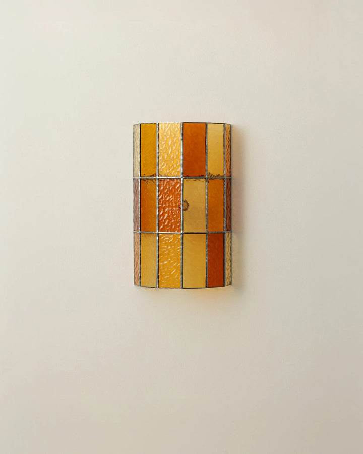 Spectra Faceted Glass Wall Sconce