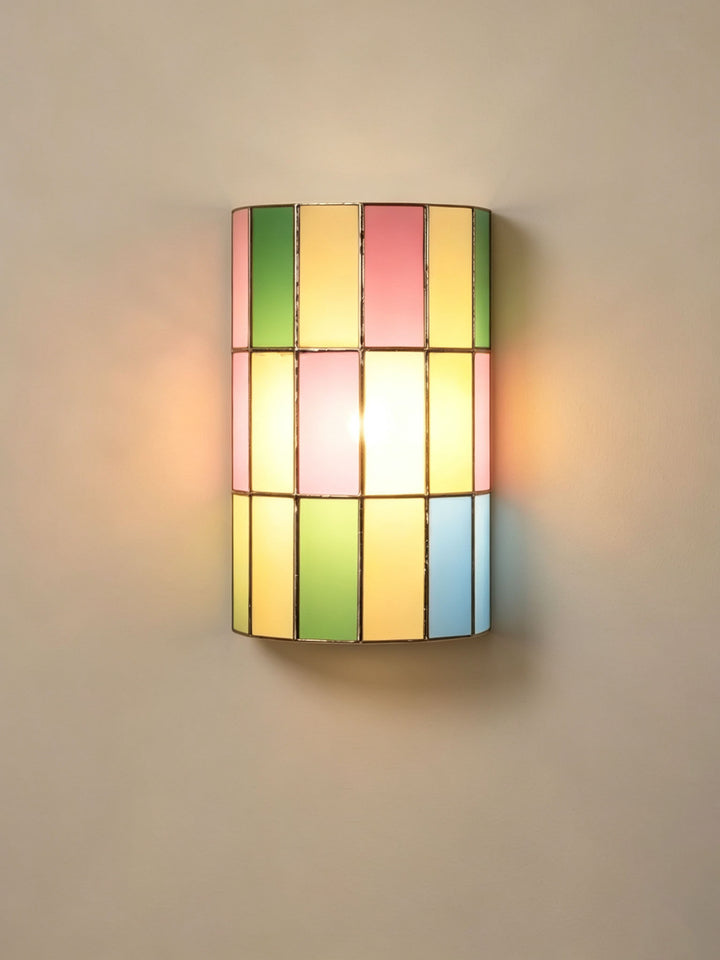 Spectra Faceted Glass Wall Sconce