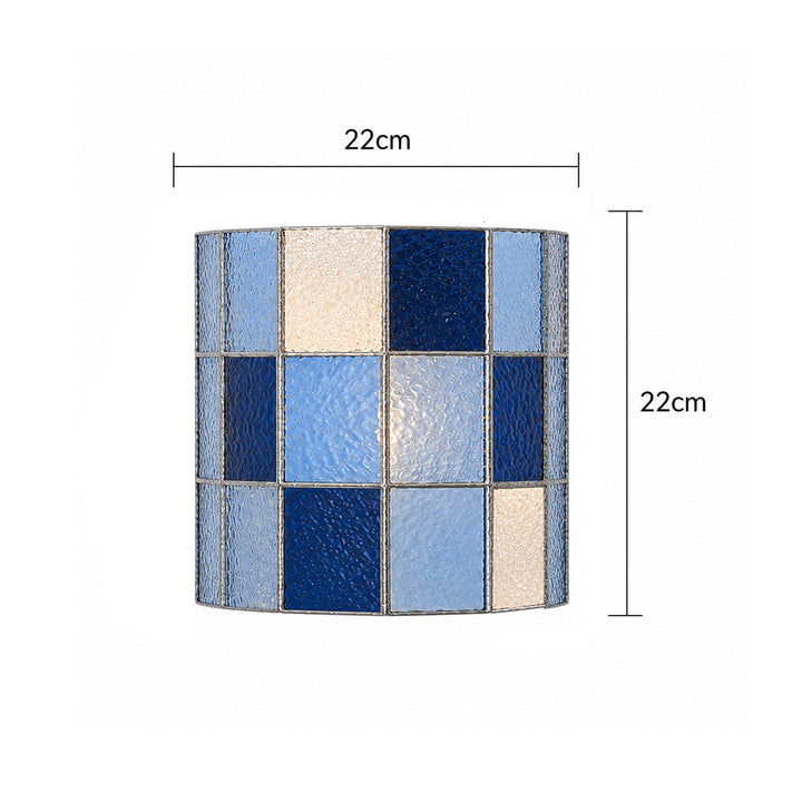 Spectra Faceted Glass Wall Sconce
