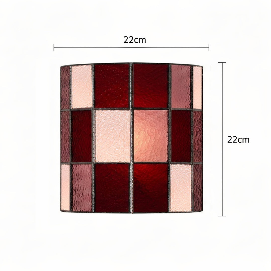 Spectra Faceted Glass Wall Sconce