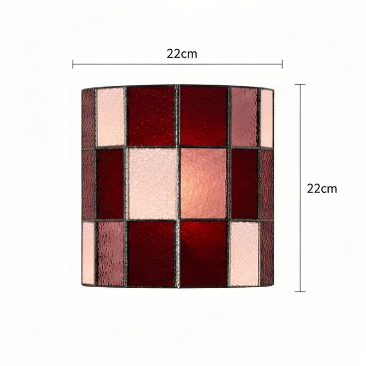 Spectra Faceted Glass Wall Sconce