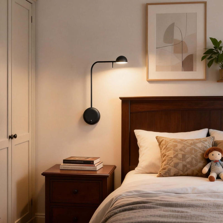 Sphere-on-Stem LED Wall Sconce