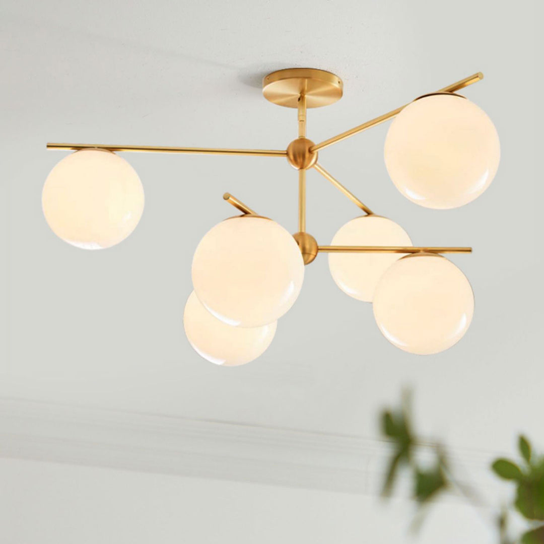 Sphere & Stem Chandelier - Vakkerlight