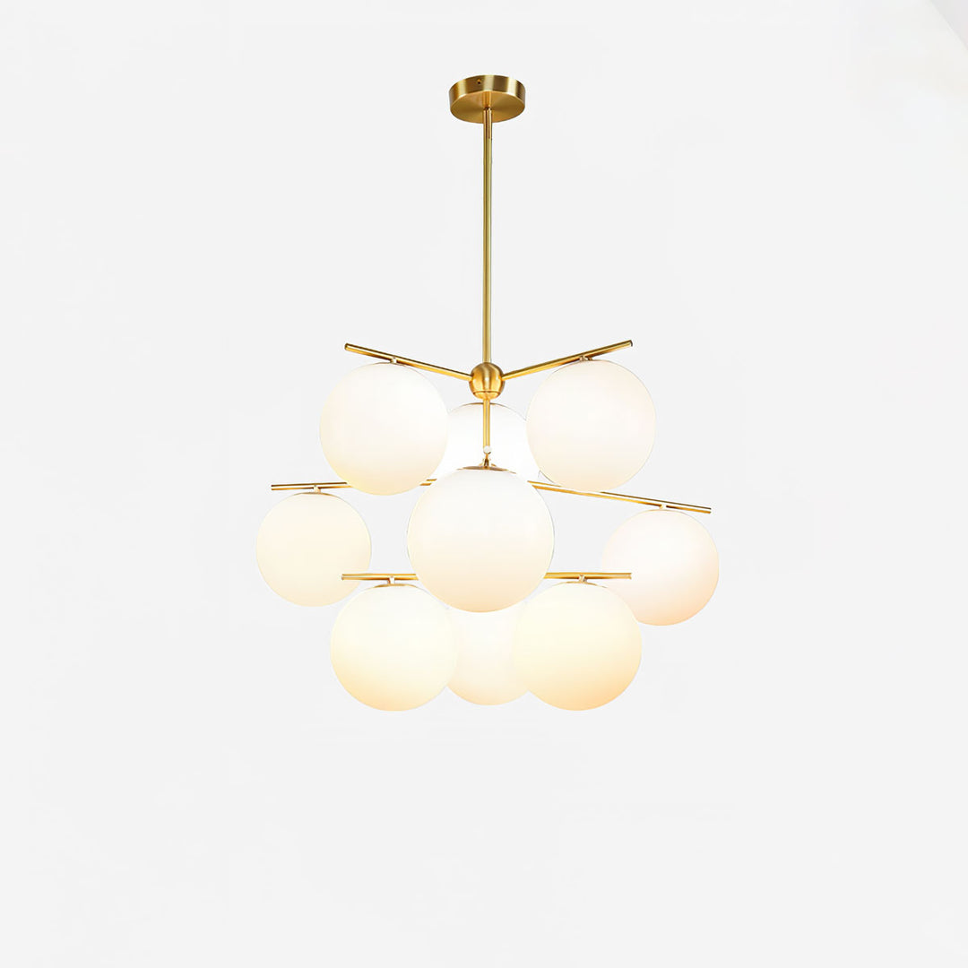 Sphere & Stem Chandelier - Vakkerlight