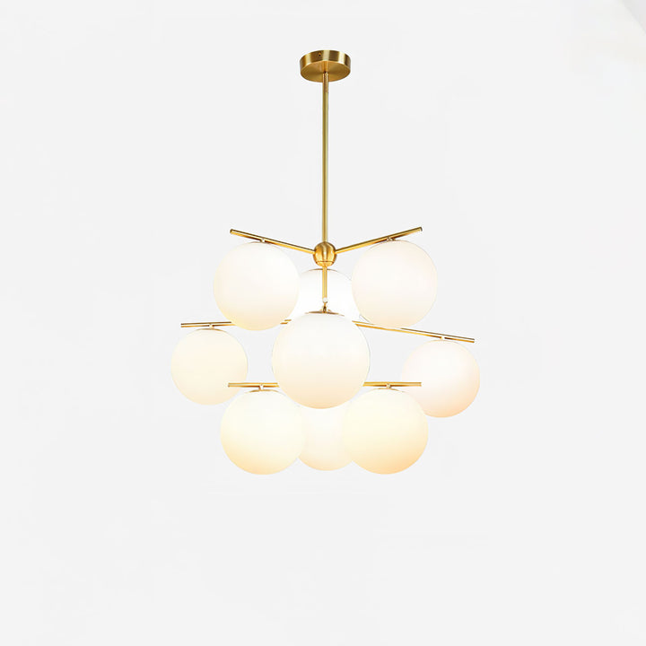 Sphere & Stem Chandelier - Vakkerlight