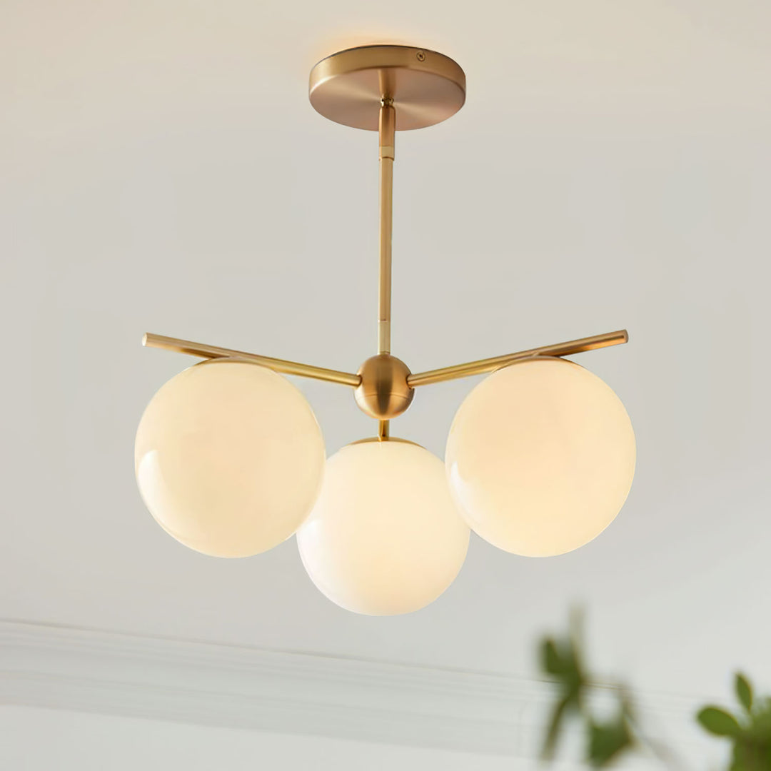 Sphere & Stem Chandelier - Vakkerlight