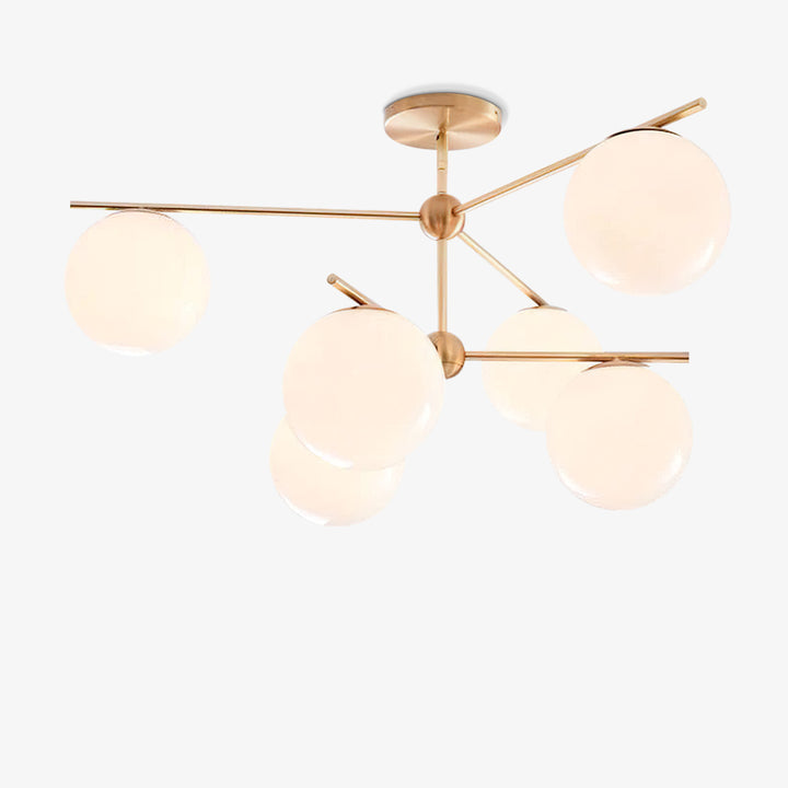 Sphere & Stem Chandelier - Vakkerlight