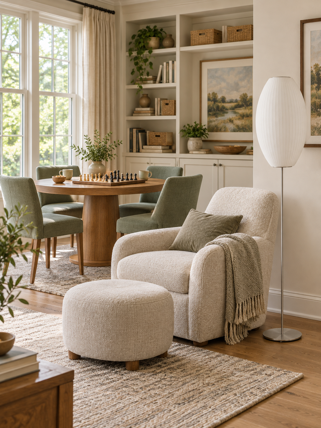 Spherical Floor Lamp