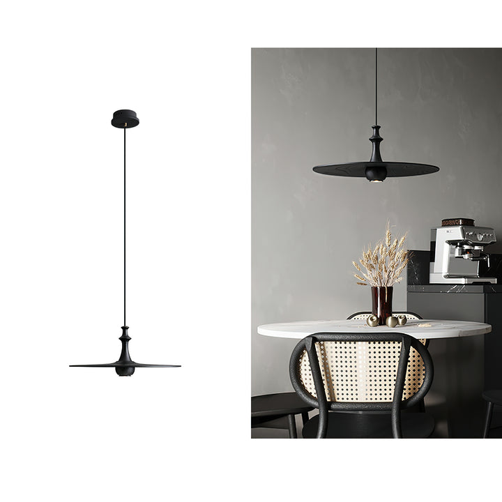 Spindle Disc Pendant Lamp - Vakkerlight