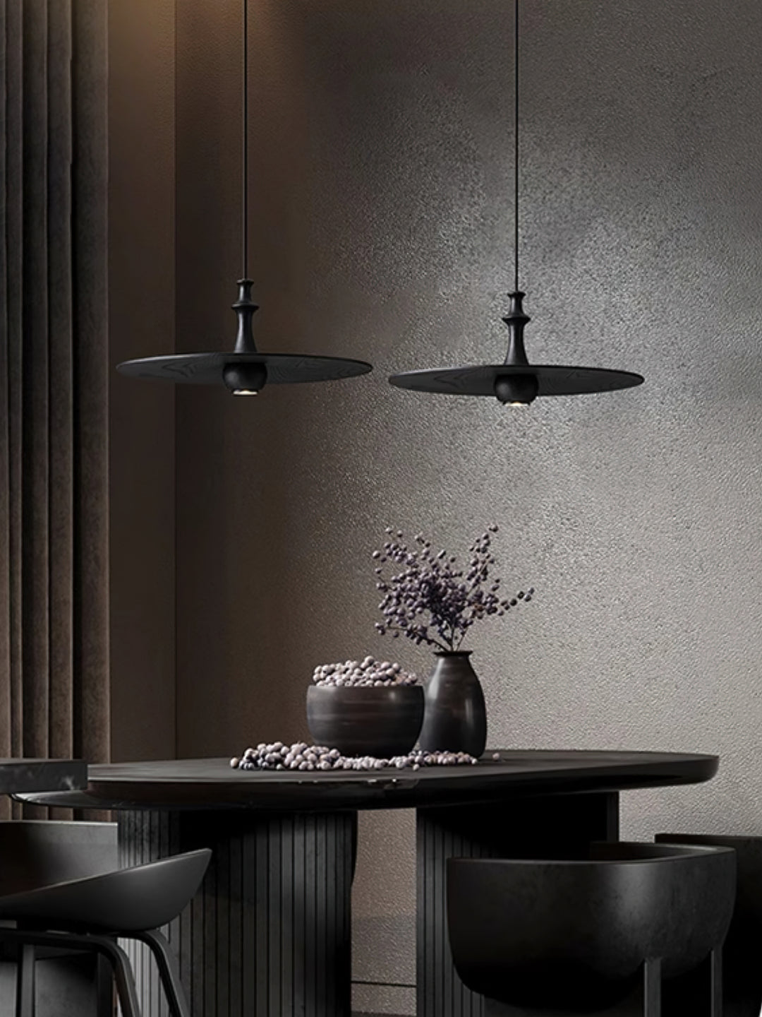 Spindle Disc Pendant Lamp - Vakkerlight